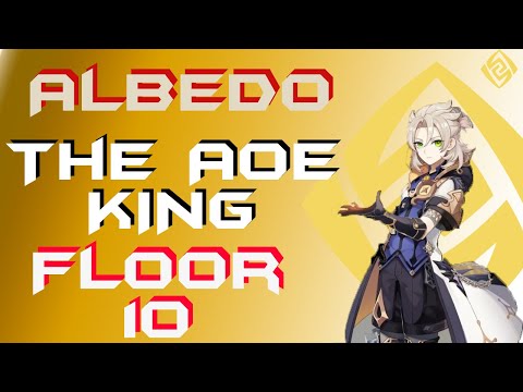 ALBEDO AOE KING FLOOR 10 SPIRAL ABYSS SHOWCASE - GENSHIN IMPACT