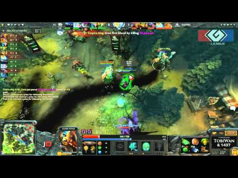 Team Empire vs Evil Geniuses Game 1 - DOTA 2 G-League Euro Qualifier - TobiWan & 1437