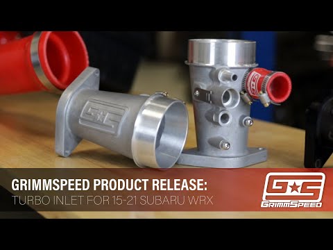 NEW PRODUCT: GrimmSpeed Cast Aluminum Turbo Inlets for 2015-21 WRX/FA20