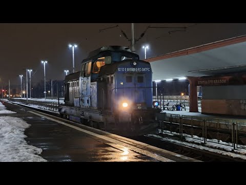 LDH în manevră prin gara Brașov