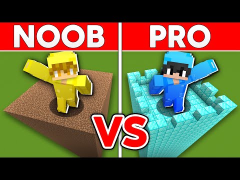 Llama - NOOB vs PRO: SAFEST SECURITY TOWER BUILD CHALLENGE In Minecraft!