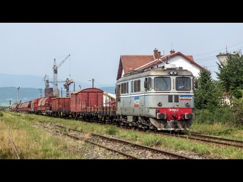 Tren de marfa 22862 trece prin Sibiel hc si Cristian Sibiu