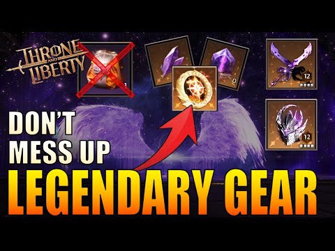 Throne & Liberty - Guide for Legendary Gear (how much time, cost) Crazy Mastery Pass and Shop Update