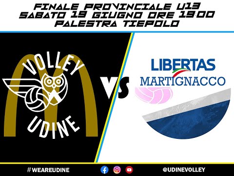 Finale U13 McDonald's Udine Volley - Libertas Martignacco