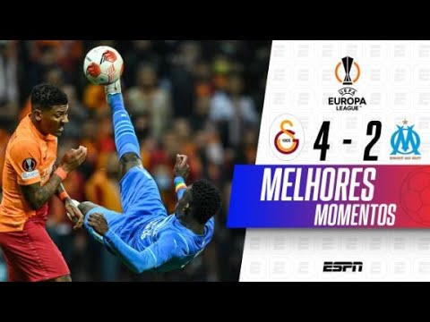 OLYMPIQUE DE GERSON E SAMPAOLI LEVA 4, PERDE PARA O GALATASARAY E ESTÁ ELIMINADO DA EUROPA LEAGUE