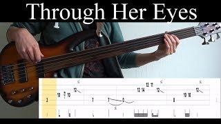 Through Her Eyes (Dream Theater) - Bass Cover (With Tabs) by Leo Düzey