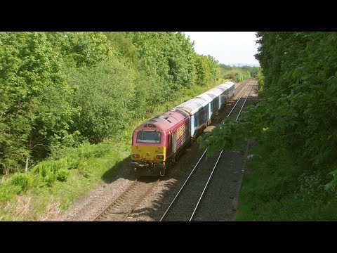 Connahs Quay 4.6.2015 - DBS 67022 on Manchester WAG service - Deeside Shotton