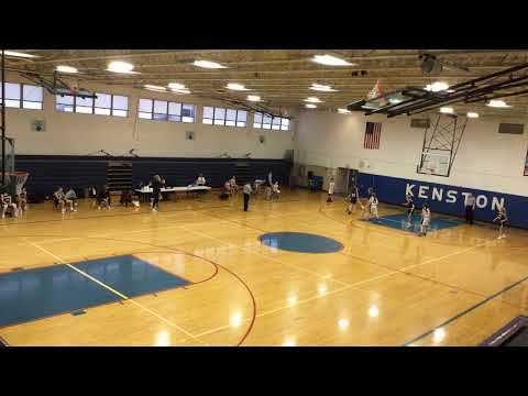 8th grade Girls Basketball Kenston v Hutson