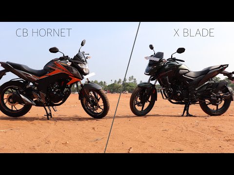 2018 Honda CB Hornet v/s Honda X Blade!! (Design, Specs, Day & Night Ride, Comfort, Mileage, etc)
