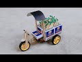 Make A Matchbox Cycle Rickshaw Van With Robot Cycle Trolley Mi Crazy Maker
