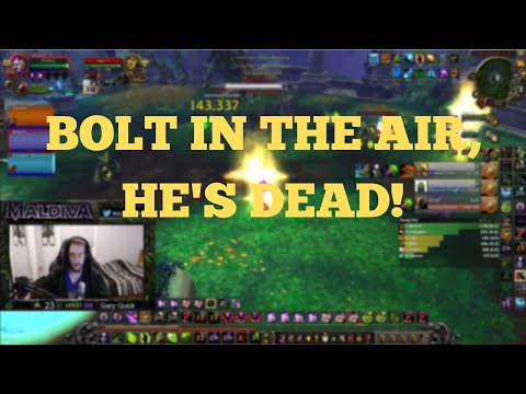 BOLT IN THE AIR, HE'S DEAD! - Warlock POV 3v3 Arena (BFA World of Warcraft)