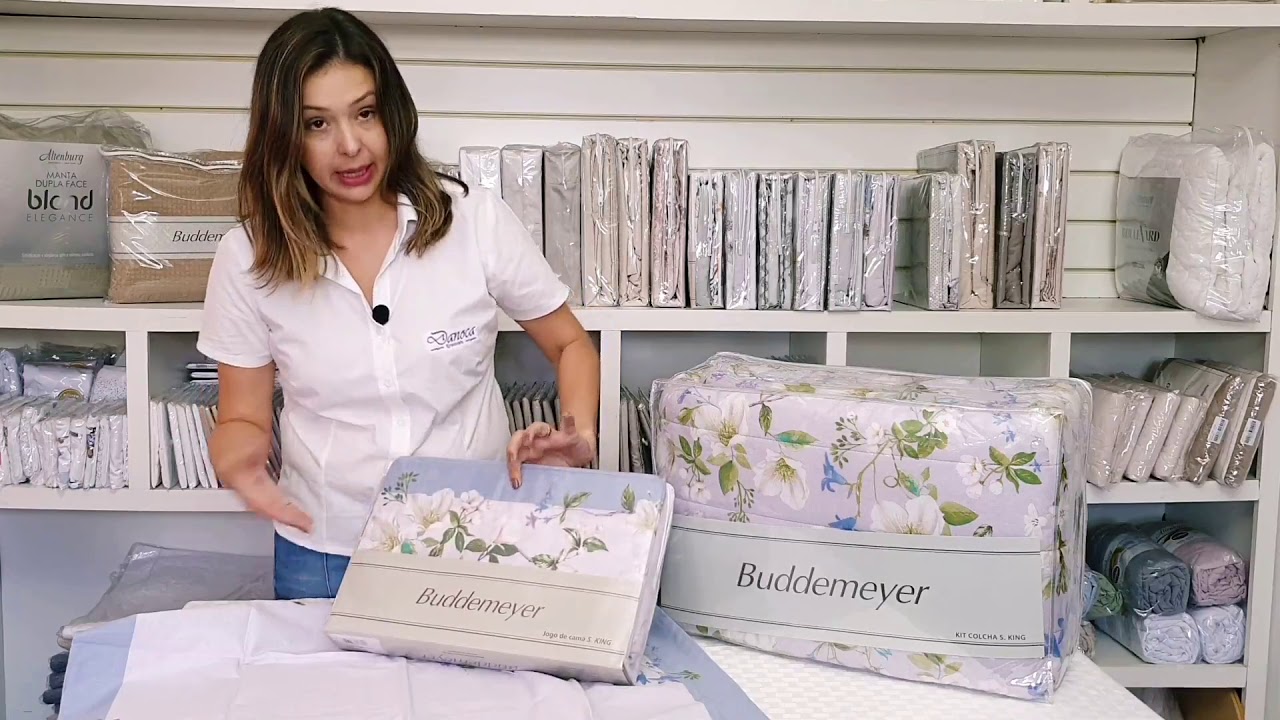 Jogo de Lençol Buddemeyer 180 Fios
