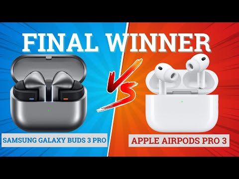 Galaxy Buds 3 Pro vs AirPods Pro 3 🔥 Best Earbuds for Bass, Gaming & Trave⚡