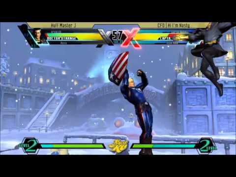 UMVC3 Huff Master J VS CFD | Hi I'm Nasty - DROMSTRUCTION CnC #3