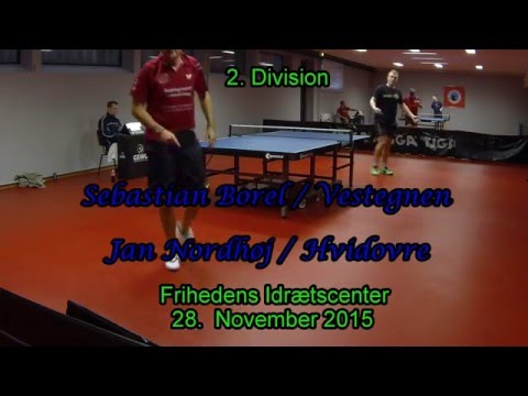 151128 2. Div, Sebastian Borel - Jan Nordhøj
