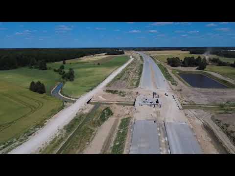 Węzeł Łukowisko Autostrada A2 - S19. Budowa autostrada wolności. 01.07.2025