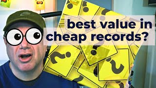 What is the best value today in cheap, used records?