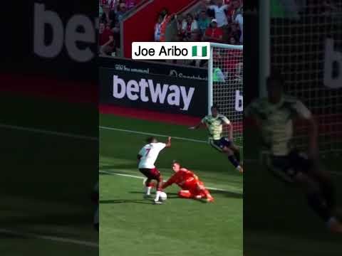 Joe Aribo With His First Premier League Goal 🥰  #aribo #saints #southampton