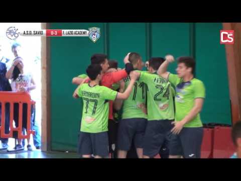 Calcio a 5, Finale Allievi:: Savio - Futsal Lazio Academy, highlights e interviste