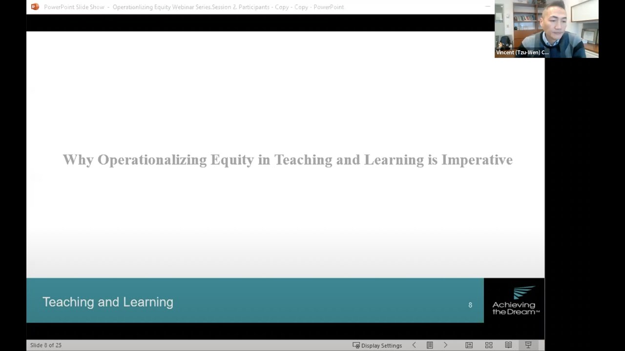 Operationalizing Equity Series: Operationalizing Equitable Teaching and Learning Practices