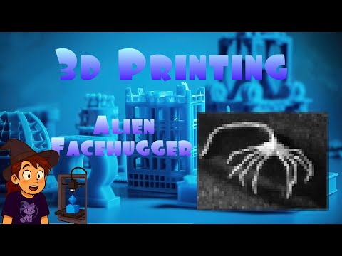 Articulated Facehugger (Alien) | 3D Print Project