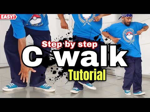 C walk tutorial | C walk lessons | How to Crip walk pro tips 02