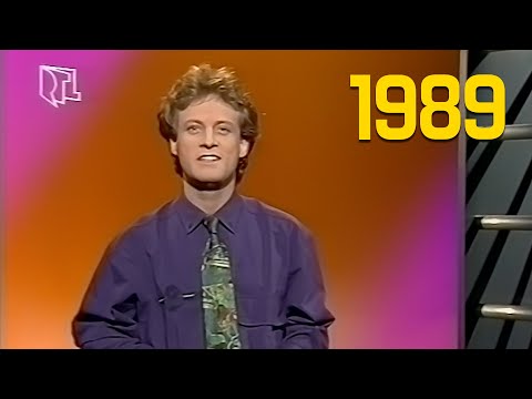 RTLplus Werbung & Ansage Uwe Hübner mit Versprechern und Panne (09.11.1989, während des Mauerfalls)
