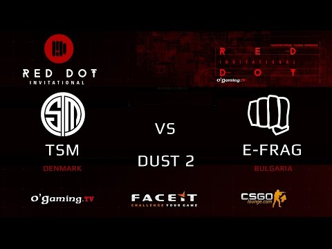 TSM vs E-frag - Map 1 - Dust 2 (Red Dot Invitational)