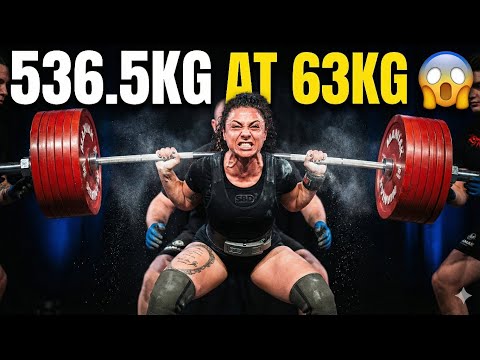 Prescillia Bavoil | 536.5KG Total at 63KG | France Nationals 2025