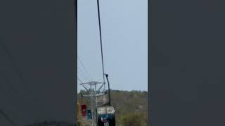 preview picture of video 'Hanging lift(Rope lift)/Ropeway in Rajgir Bihar'