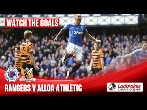 Goals! Alloa hold Rangers on trophy day