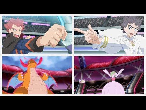 LANCE VS DIANTHA! DYNAMAX DRAGONITE VS MEGA GARDEVOIR! Pokemon Journeys Episode 116 REVIEW