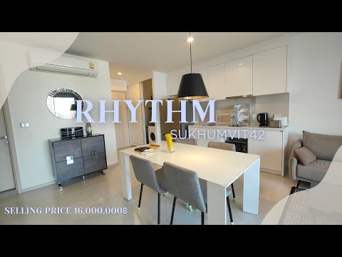 ปล่อยขาย Rhythm Sukhumvit42    2 ห้องนอน 2 ห้องน้ำ ชั้น 21 ขนาด 78.05 ตรม. ใกล้ BTS เอกมัย – รูปที่ 2