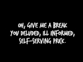Bring Me The Horizon Antivist Lyrics