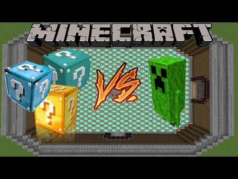 Minecraft - FAT CREEPER - LUCKY BLOCK CHALLENGES