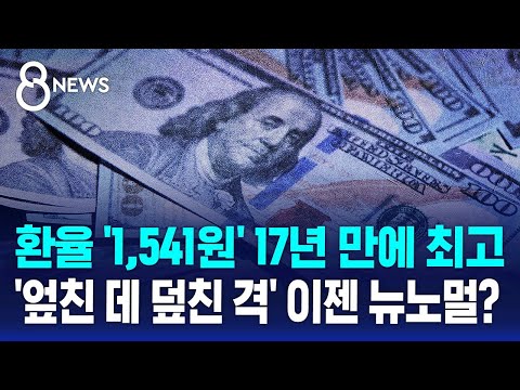 달러 값이 17년 만에 가장 높아졌어요! 해외 직구도 줄었어요
