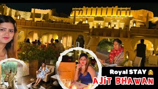 Ajit Bhawan Palace Jodhpur Tour 👑 | Royal Heritage Hotel, Room Tour & Dinner Exp