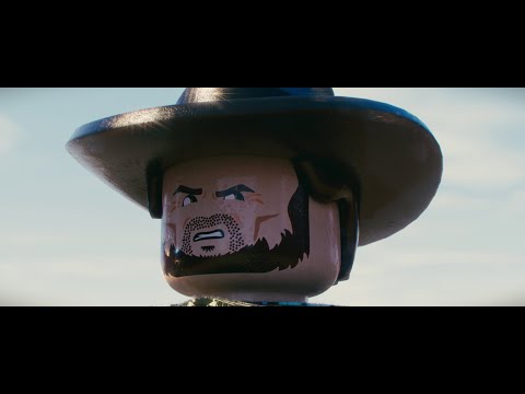 LEGO Western standoff | 3D Animation (ft. Clint Eastwood)