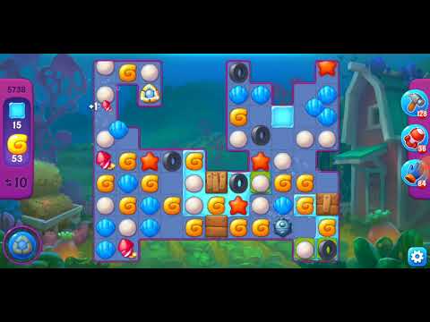 Fishdom. 5738 super hard level no boosters and diamonds