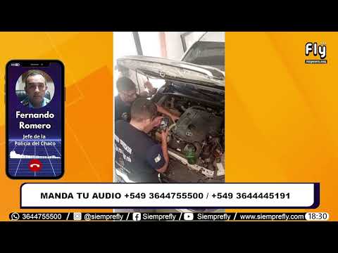 🔴𝗖𝗢𝗠𝗨𝗡𝗜𝗖𝗔𝗖𝗜𝗢́𝗡 𝗧𝗘𝗟𝗘𝗙𝗢́𝗡𝗜𝗖𝗔┃Hablamos con Fernando Romero - Jefe de la Policía del Chaco