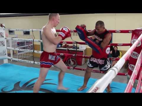 Training day at Windysport gym Pattaya