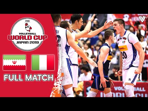 Iran 🆚 Italy - Full Match | Men’s Volleyball World Cup 2019