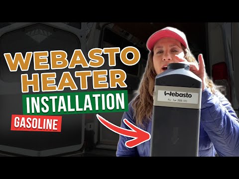 Webasto Gasoline Heater Install | Van Build | Webasto Airtop 2000 STC | Promaster Webasto Install