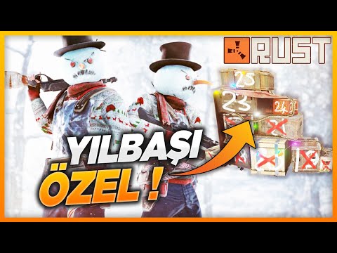 YENİ YILBAŞI GÜNCELLEMESİ ! İTEM KAYNIYORUZ (RUST TÜRKÇE)
