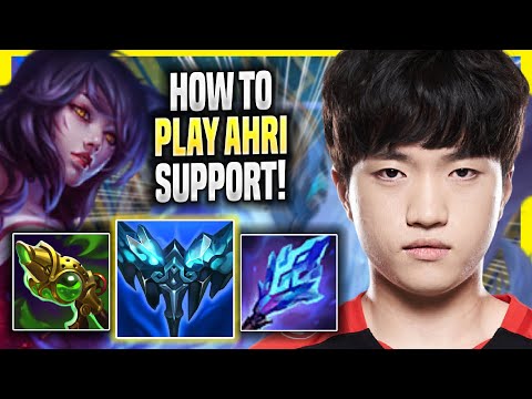 LEARN HOW TO PLAY AHRI SUPPORT LIKE A PRO! - T1 Keria Plays Ahri SUPPORT vs Nami! | Season 2022