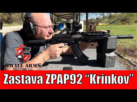 Zastava ZPAP92 “Krinkov” 7.62x39mm