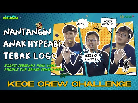 NANTANGIN ANAK HYPEABIZ TEBAK LOGO | Ngetes Seberapa Tau Logo Brand Ternama Dunia