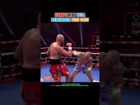 Usyk  vs. Fury  2 |  YOU CAN’T EAT AFTER A PUNCH LIKE THAT!   #boxing #sports