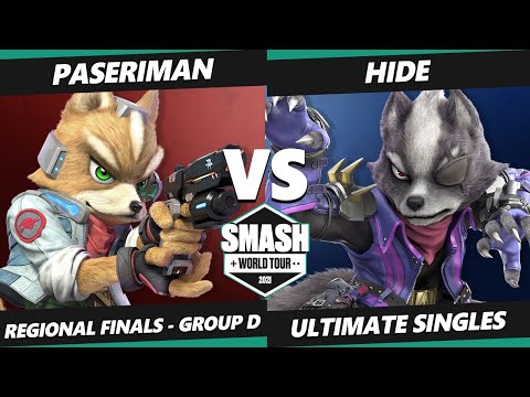SWT East Asia Group D - Paserimon (Fox) Vs. Hide (Pac-Man, Wolf) Smash Ultimate Tournament