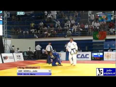 Judo 2012 European Championships Cadets Bar: Newell (GBR) - Silva (POR) [-70kg]